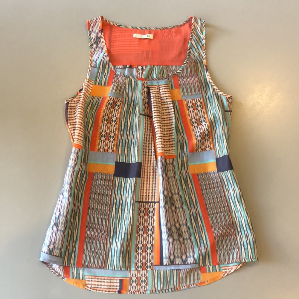 Hinge Silk Tank Top